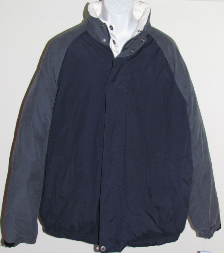 NAUTICA JEANS New $228 Mens 2XL Reversible Jacket Coat  
