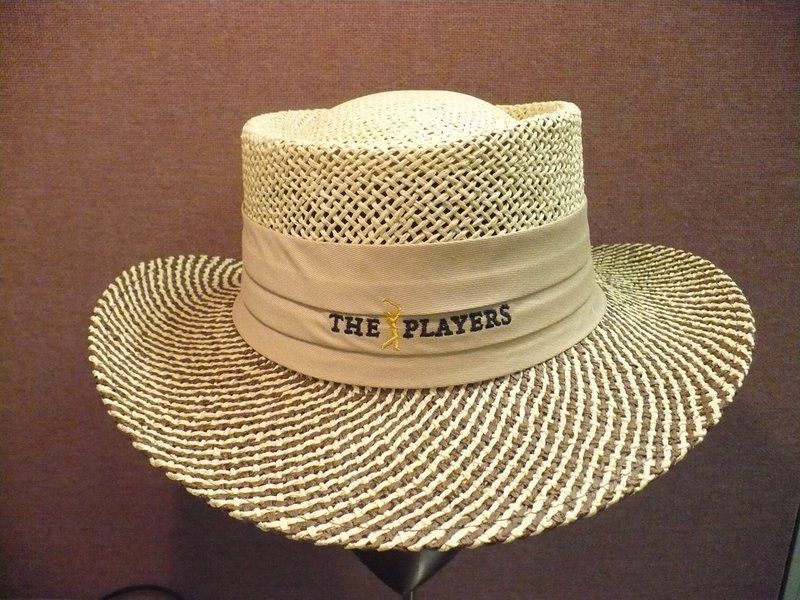 Ahead The Players Large/X Large Straw Hat  