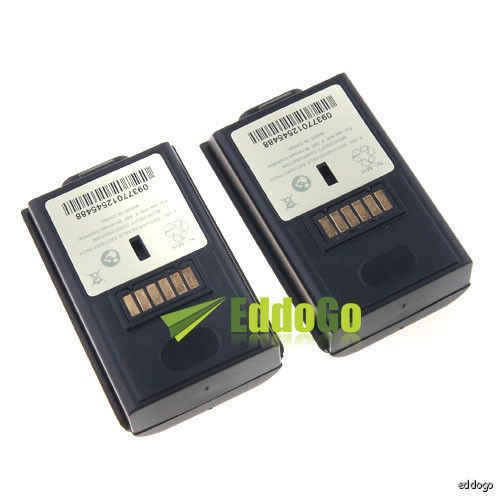 Dual Black 4800mAh Ni MH Rechargeable Battery Pack For Xbox360 