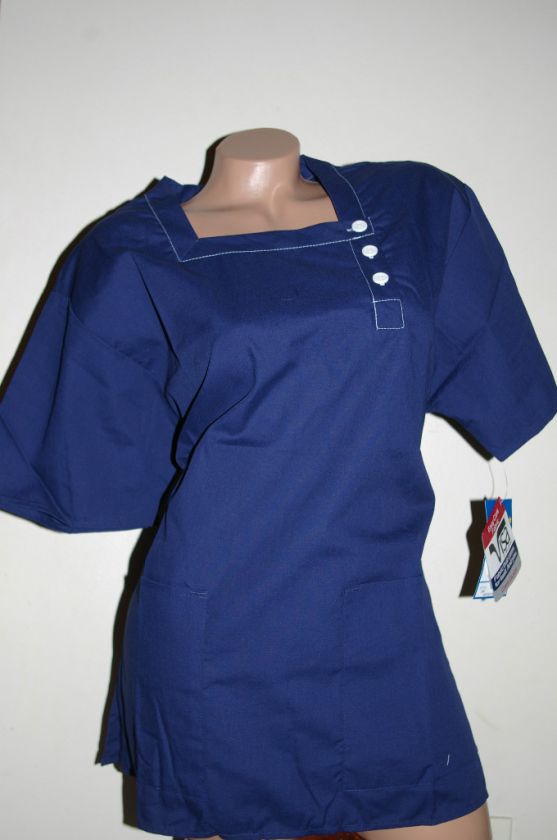   Scrup Top Medical uniform Style #238 Easy Care Fabric Navy  
