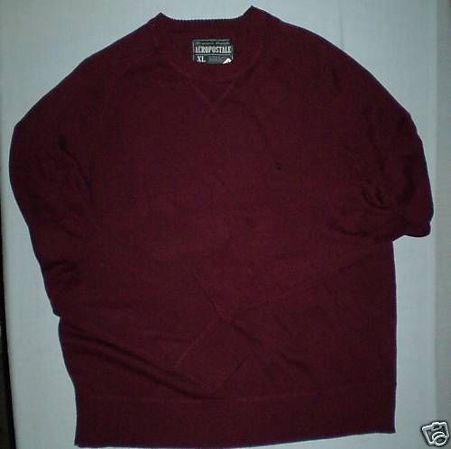 Aeropostale XL Extra Large Cotton/Poly Red Sweater NWT  