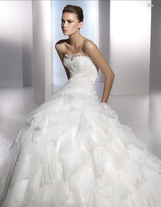 Custom New white/ivory wedding dress bride gown size 2 4 6 8 10 12 14 