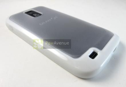 WHITE CLEAR Crystal Skin Case Cover Tmobile Samsung Galaxy S II 2 