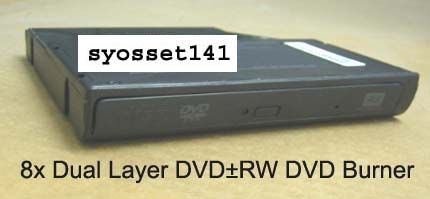 Dell Latitude C640 LightScribe CD & DVD Burner Drive  