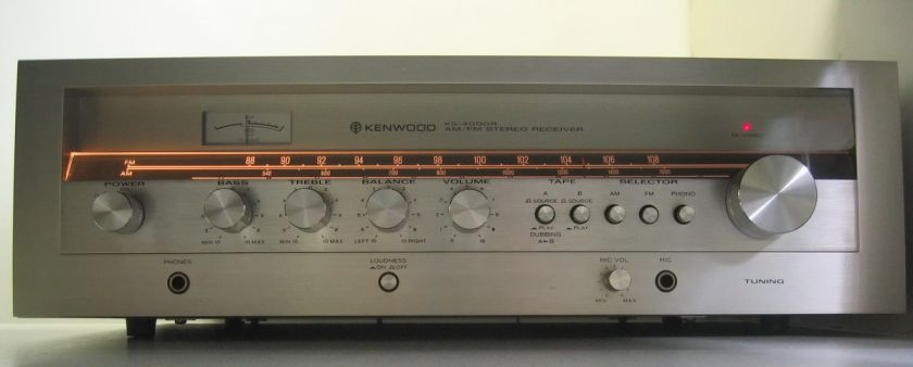 1970 Nostalgai* KENWOOD STEREO RECEIVER KS 4000R Works  